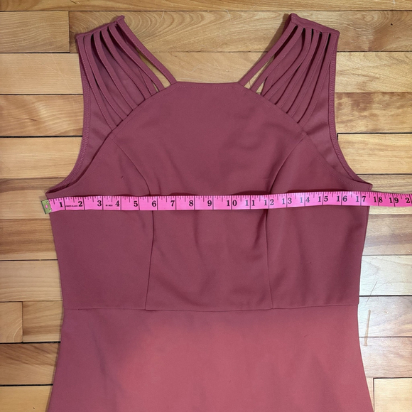 PrettyGarden Dark Pink Sleeveless Dress - Large - Picture 3 of 11